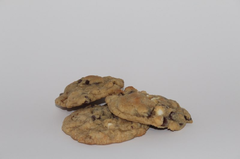 Chocolate Triple chip cookies