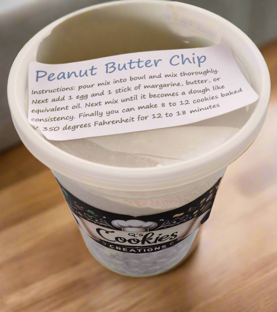 Q's Peanut Butter Chocolate Chip MIx