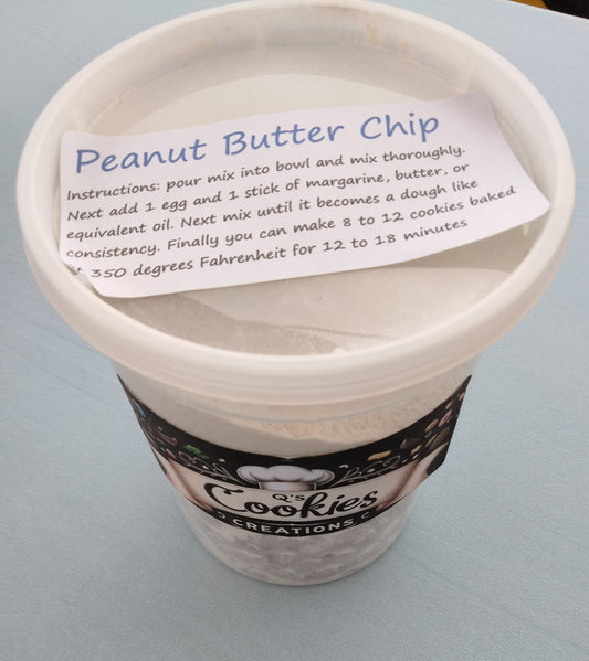 Q's  triple Peanut Butter Chip MIx